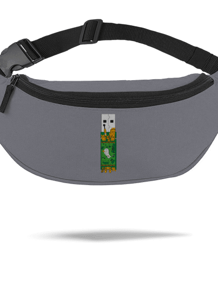 USB city övtáska Graphite