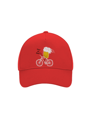 Tour de beer baseballsapka Classic Red