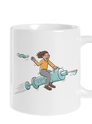 Mentesség hagyományos bögre White