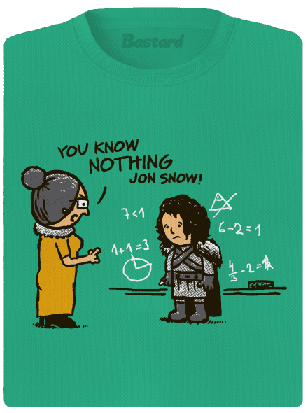 You know nothing női sportpóló Mint Mal