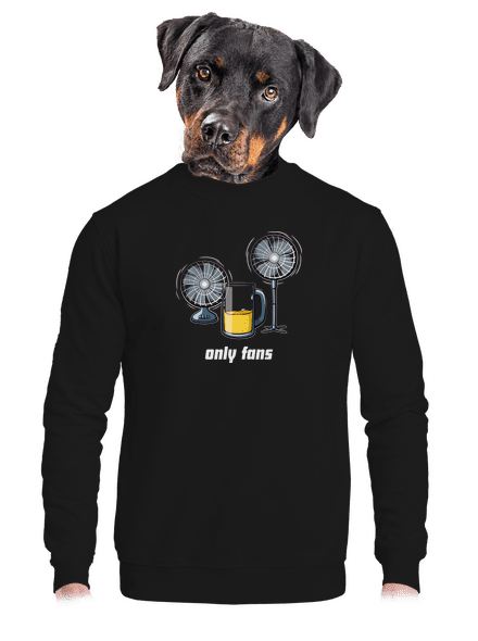 Only fans unisex crewneck Black