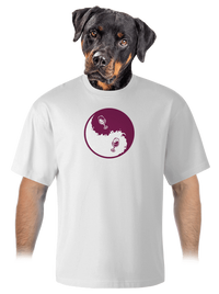 unisex túlméretezett póló