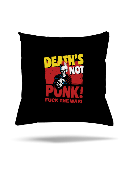 Death's not punk párna Black