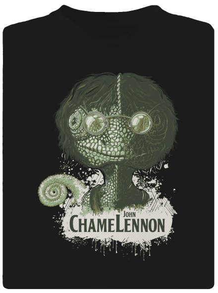 ChameLennon gyerek sport póló Black