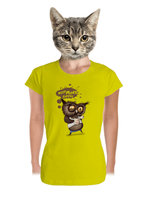 I need more coffee prémium női póló Lemon