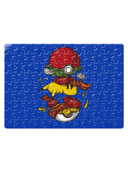 Pokémon burger kirakós White