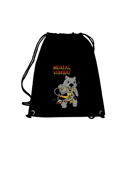 Mortal Vombat hátizsák Black