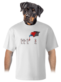 unisex túlméretezett póló