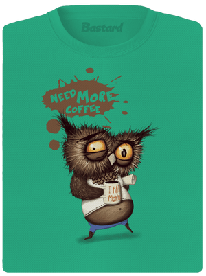 I need more coffee női sportpóló Mint Mal