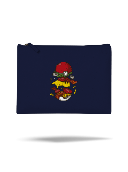 Pokémon burger kis táska French Navy