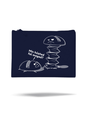 Felhúzva kis táska French Navy