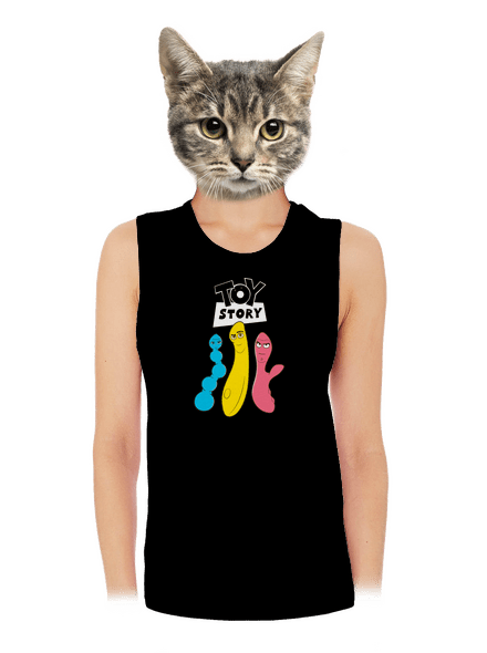 Játékháború női bővített trikó Black