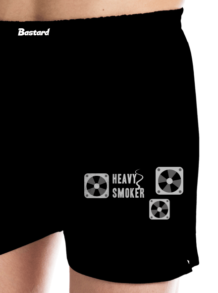 Heavy smoker férfi alsó nadrág Black