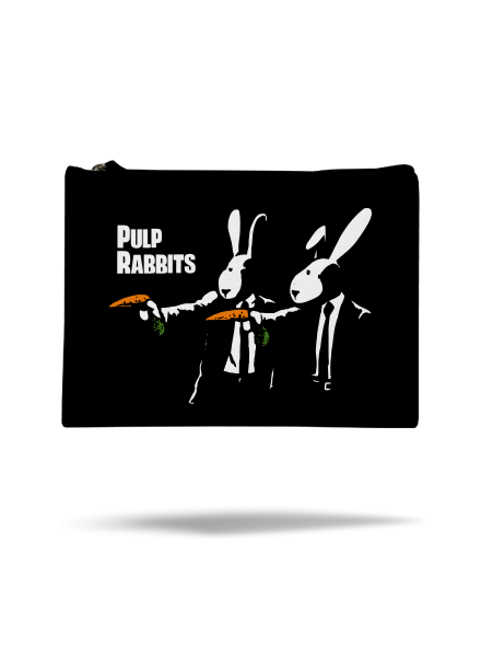 Pulp Rabbits kis táska Black