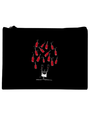 Boldog borász kis táska Black