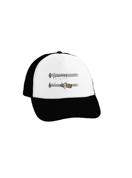 A - moll teherautós sapka Black cap
