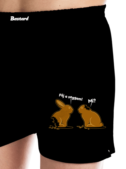 Fáj a seggem! férfi alsó nadrág Black