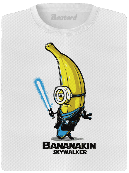 Bananakin Skywalker női sportpóló White