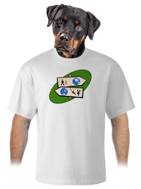 unisex túlméretezett póló