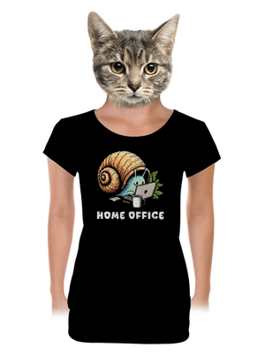 női póló elasztikus alsó szegéllyel