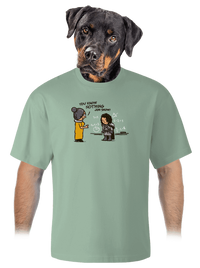 unisex túlméretezett póló