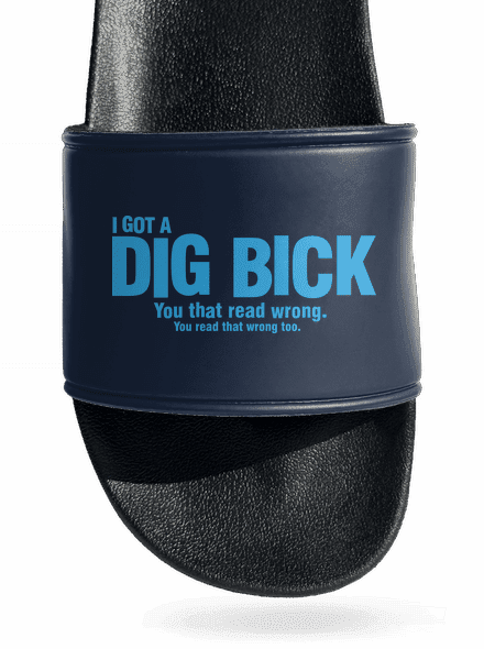 Dig bick papucs Navy