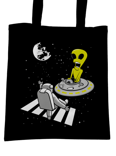 UFO crosswalk táska Black