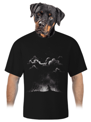 unisex túlméretezett póló