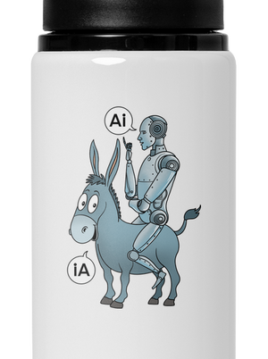 Szamár és AI kulacs White