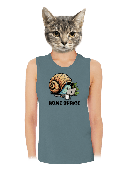 Sneka home office női bővített trikó Heather Deep Teal