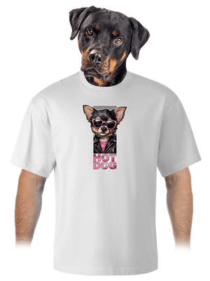 unisex túlméretezett póló