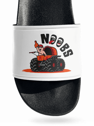 Monster stroller papucs White