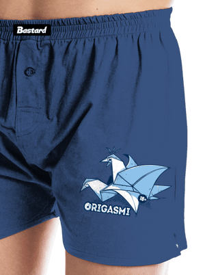 Origasmi férfi alsó nadrág Blue