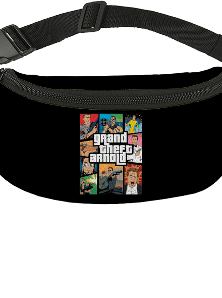 Grand Theft Arnold övtáska Black