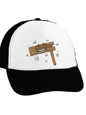 Racsnis teherautós sapka Black cap