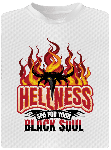 Hellness gyerek sport póló White