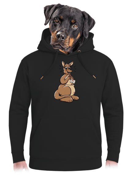 Büszke szülők unisex prémium pulóver Dark Black