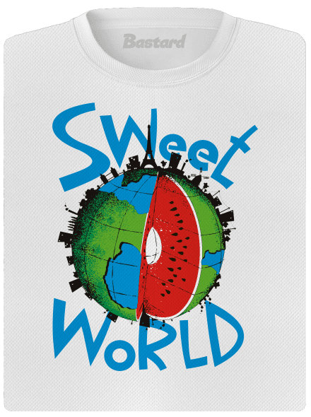 Sweet world női sportpóló White