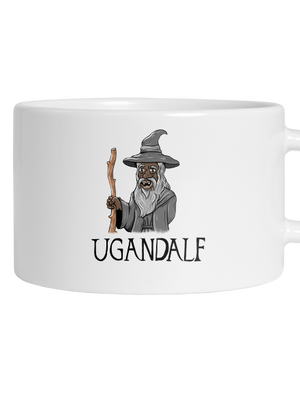 Ugandalf macaron bögre White