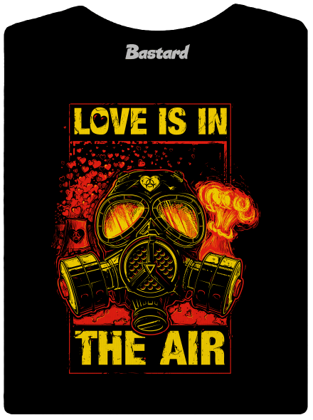 Love is in the air prémium női póló Black