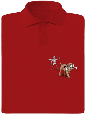 Csontváz férfi pólóingek Red Mal