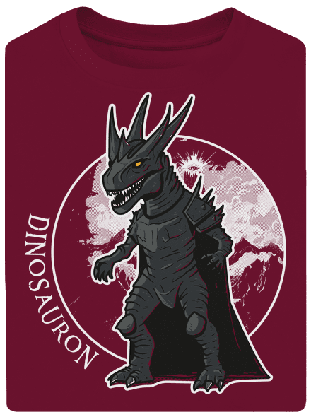 Dinosauron unisex túlméretezett póló Garner