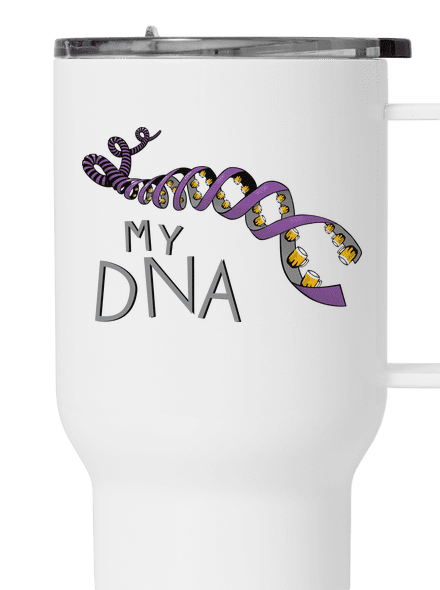 My DNA termosz bögre White