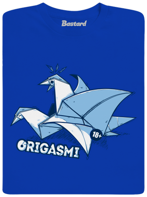 Origasmi férfi hosszú ujjú póló Royal Blue