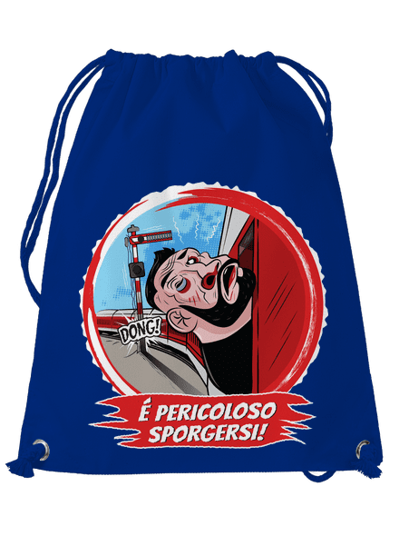 É pericoloso sporgersi hátizsák Royal Blue Mal