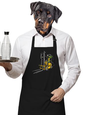 Targonca kötény Black