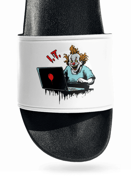 I.T. Clown papucs White