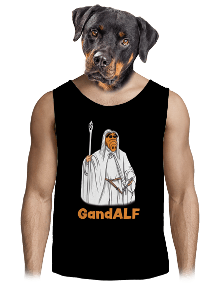 GandALF férfi trikó Black