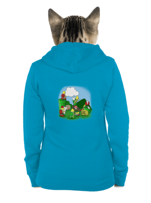 cipzáras női pulóver