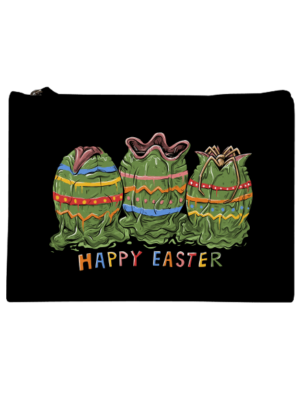 Happy easter kis táska Black